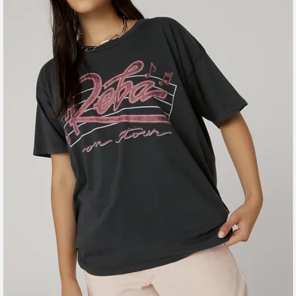 Daydreamer Tops - Daydreamer Reba On Tour Graphic T-Shirt Oversize Medium